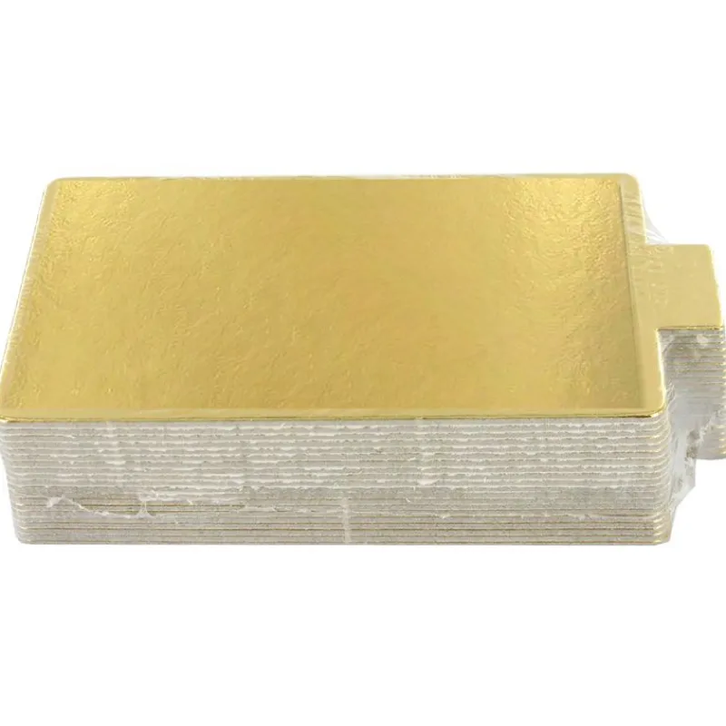 Mini Rectangles Or 9 X 5,5 Cm Patisdecor (X 20)>Cerf Dellier Online