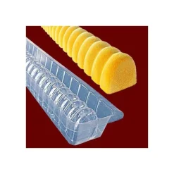 Cerf Dellier Moules À Bûche*Moule A Bûchette Annele En Pvc (X 12)
