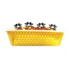 Cerf Dellier Moules À Cake*Moule A Cake Jetable Jaune A Pois (X4)