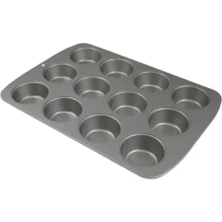 Cerf Dellier Moules À Muffin*Moule A Muffins Anti Adherent Pme