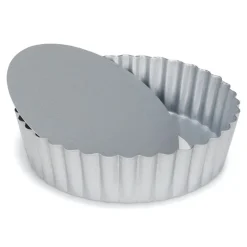 Cerf Dellier Moules À Tarte*Moule A Tarte Antiadhesif Avec Fond Amovible Et Bords Hauts