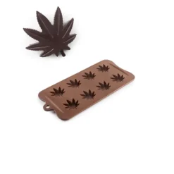 Cerf Dellier Moules Chocolat*Moule Bonbons En Chocolat Marijuana Silicone