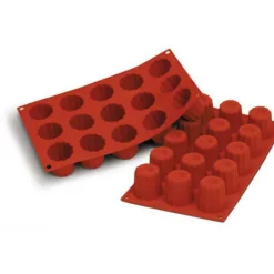 Cerf Dellier Gâteaux Individuels*Moule Silicone 15 Canneles Bordelais