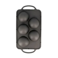 Cerf Dellier Gâteaux Individuels*Moule Silicone 5 Demi-Spheres 8 Cm Patisdecor
