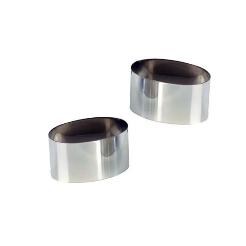Cerf Dellier Nonnettes*Nonnette Ovale Inox 7,5 X 3 Cm