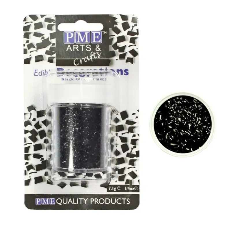 Cerf Dellier Casher*Paillettes Irisees Noires Pme (7 G)
