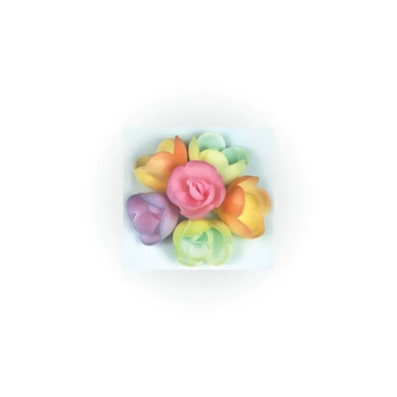 Petites Roses Azyme Pastelles (X72)>Cerf Dellier New