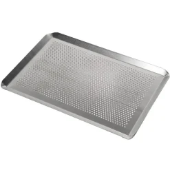 Cerf Dellier Moules En Aluminium*Plaque Patisserie Perforee Alu 20 X 30 Cm Patisdecor