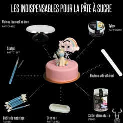 Plateau Tournant Patisserie En Metal Patisdecor>Cerf Dellier Clearance