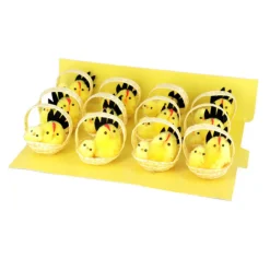 Poussins Chenille Plume Noire (X12)>Cerf Dellier New