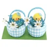 Poussins Dans Un Panier Vichy (X2)>Cerf Dellier New