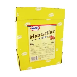 Cerf Dellier Crèmes Et Préparations Crèmes Pâtissières*Preparation Pour Mousseline A Froid Ancel 5 Kg