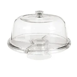 Presentoir Cloche A Gateau Sur Pied 28 Cm>Cerf Dellier Sale