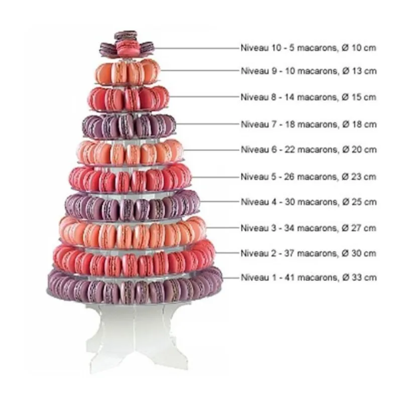 Presentoir Pyramide À Macarons>Cerf Dellier New