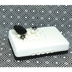 Cerf Dellier Pâte À Sucre À Dérouler*Pâte À Sucre Etalee Rectangulaire Blanche Patisdecor