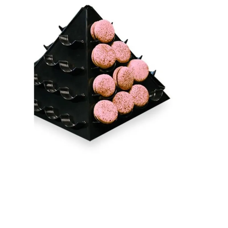 Pyramide À Macarons Noire Patisdecor>Cerf Dellier