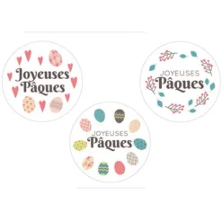 Ronds Azyme Joyeuses Pâques Assortis (X24)>Cerf Dellier Best