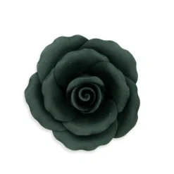 Rose Noire En Pastillage 9 Cm Patisdecor>Cerf Dellier