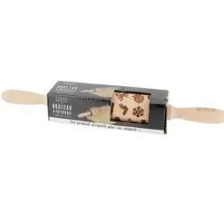 Cerf Dellier Rouleaux A Patisserie*Rouleau Empreintes Noël