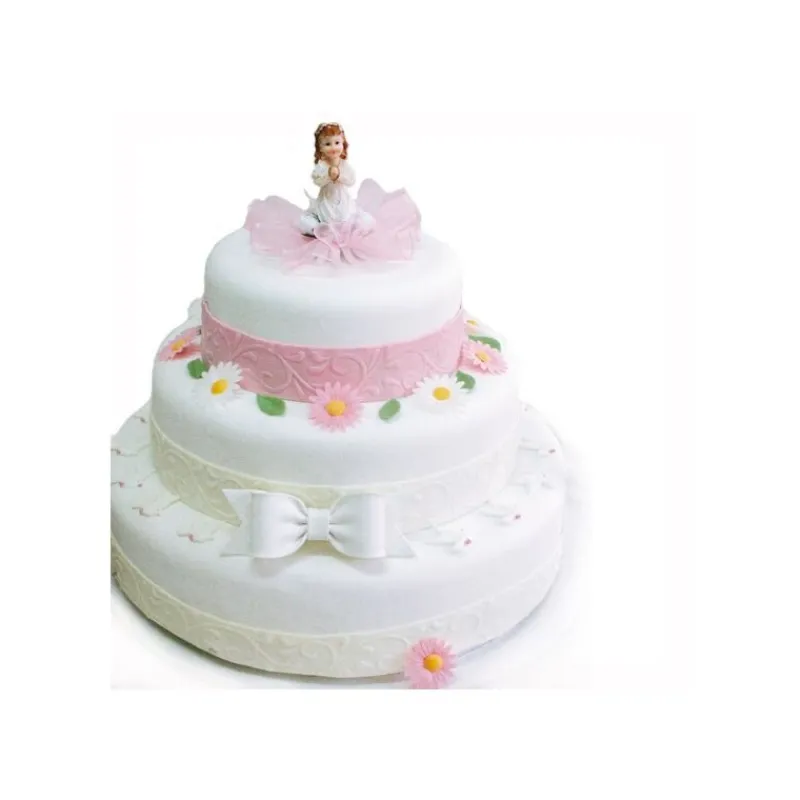 Cerf Dellier Ruban Pâte À Sucre*Ruban Pâte À Sucre Rose Arabesques (1,25 M)