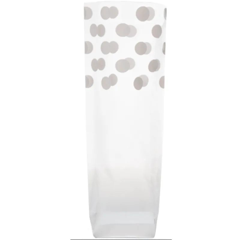 Sachet Pois Blancs Fond Carton (X100)>Cerf Dellier New