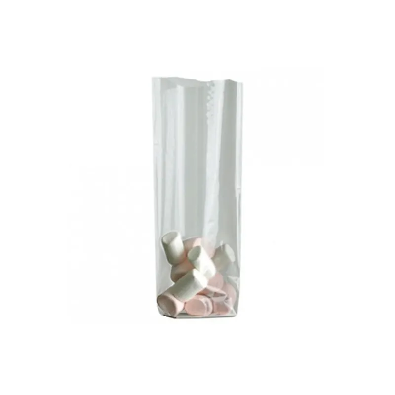 Sachet Transparent Fond Plat 100X60X280Mm (X 50)>Cerf Dellier Clearance