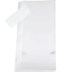 Sachets A Bonbons Unis Avec Liens (X10)>Cerf Dellier Clearance