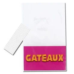 Sachets Gâteaux + Liens 14 X 23 Cm (X10)>Cerf Dellier New