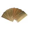 Semelles A Bûche Carton Or, Bords Droits (X50)>Cerf Dellier New