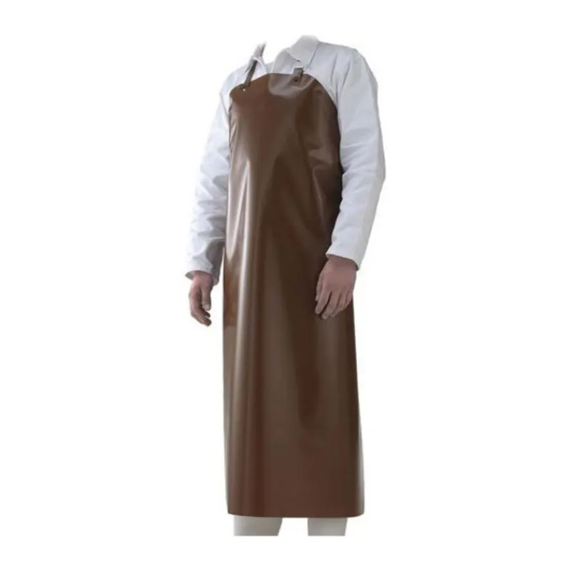 Tablier Chocolat Polyurethane 90X115 Cm>Cerf Dellier Online