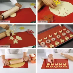 Tapis Patisserie Silicone Plein 40 X 30 Cm><noscript><img width=