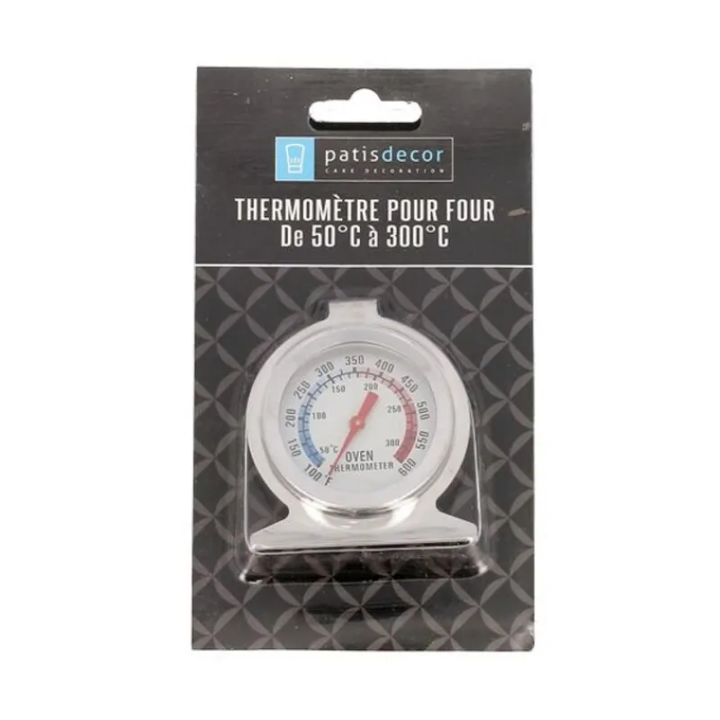 Thermomètre À Four Cadran Inox +50+300C Patisdecor>Cerf Dellier Clearance